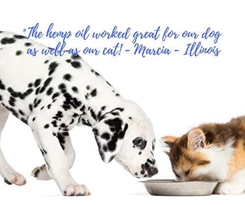 PetPeak Premium Hemp Oil for Pets Hip & Joint Supplement for Dogs & Cats | Antioxidant & Anti-Inflammatory Action for Arthritis, Better Mood & Sleep, Reduced Pain & Enhanced Immune System