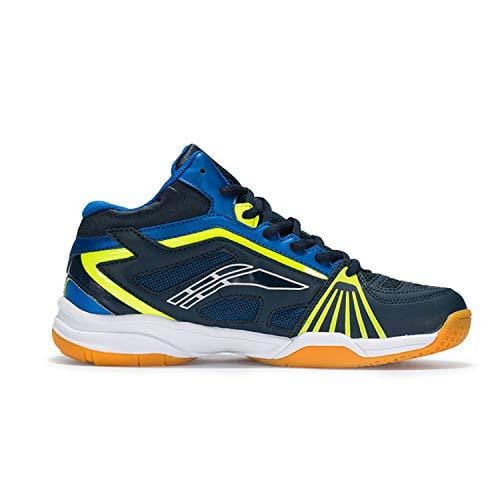 Mishansha Badminton Shoes for Men Non Slip Indoor Court Volleyball Tennis Sneakers Safety Training Shoe Blue