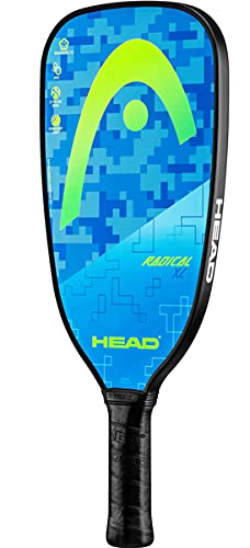 HEAD Graphite Pickleball Paddle - Radical XL Lightweight Paddle w/Honeycomb Polymer Core & Comfort Grip