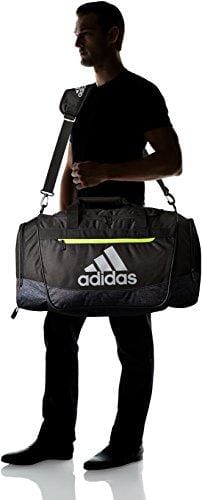 adidas Defender III medium duffel Bag, Grey, One Size