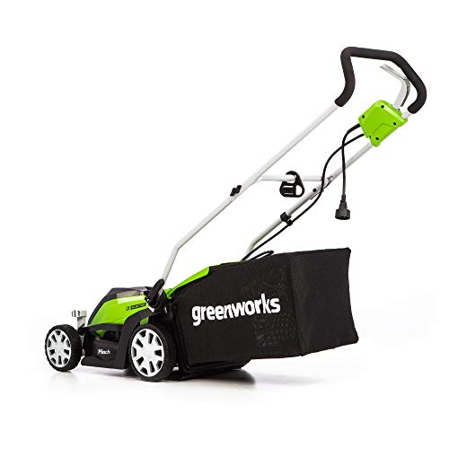 Greenworks 14-Inch 9 Amp Corded Electric Lawn Mower MO09B01