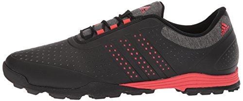 adidas Women's Adipure Sport Golf Shoe, Core Black/Real Coral, 7 Medium US [product _type] adidas - Ultra Pickleball - The Pickleball Paddle MegaStore