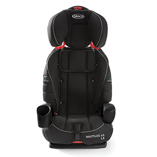 Graco Nautilus 65 LX 3 in 1 Harness Booster Car Seat, Featuring TrueShield Side Impact Technology