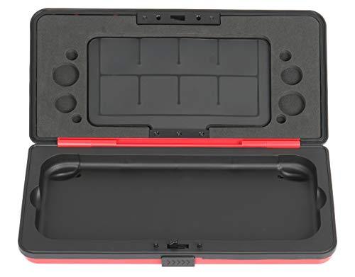 AmazonBasics Vault Case for Nintendo Switch And 8 Games - 10.5 x 5.5 x 2 Inches, Red