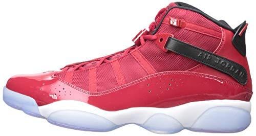 Jordan 322992-601: Men's Gym Red/Black/White 6 Rings Sneakers (10 D(M) US Men)