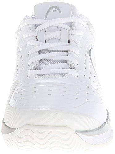 HEAD Women's Sprint pro-w, White/Gray/Silver, 7 M US