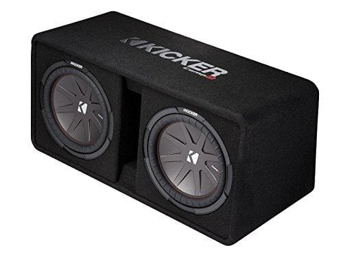 Kicker Dual 43DCWR122 12-Inch 2000W Loaded Subwoofer Enclosure