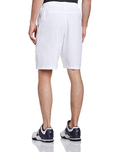 Nike Men's N.E.T. 11 Inch Woven Short (White/Black, Medium)