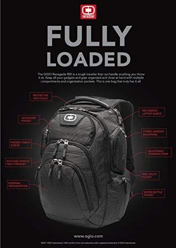 OGIO Renegade RSS Day Pack, Large, Black Pindot
