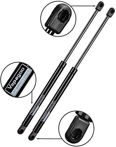 Vepagoo 2 Front Hood Gas Lift Supports Struts 4364 Compatible for Dodge Ram 1500/2500/3500/4500/5500 Spring Shocks