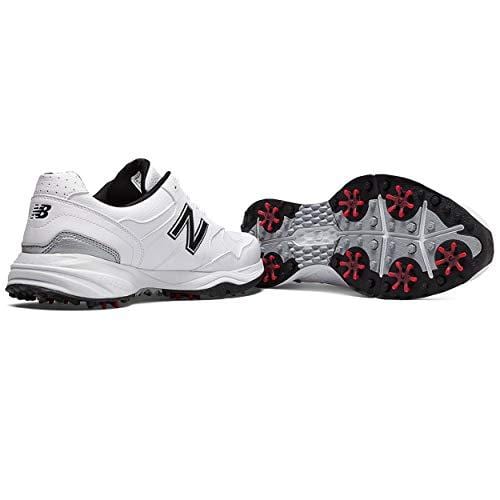 New Balance Men's nbg1701 Golf Shoe, White/Black, 12 D US