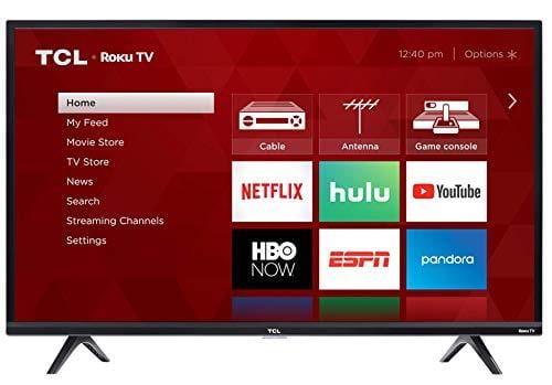 TCL 40S325 40 Inch 1080p Smart LED Roku TV (2019)