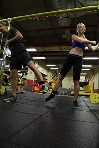 Fitteroy Ankle Straps for Cable Machine and Resistance Exercises (Pair) Strengthens and Tones Glutes and Hamstrings