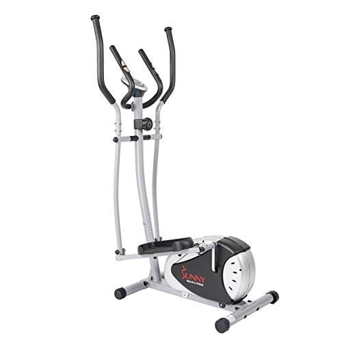 Magnetic Elliptical Machine Trainer by Sunny Health & Fitness - SF-E905