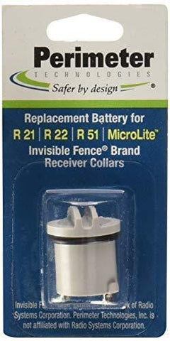 Invisible Fence Compatible R21, R22, R51 and Microlite Dog Collar Battery