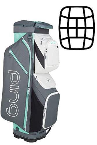 PING Women's 2019 Traverse Cart Bag (Grey/White/Mint)