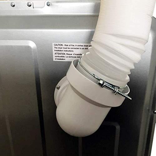 Panda 3.75 cu.ft Compact Laundry Dryer, Control Panel Downside