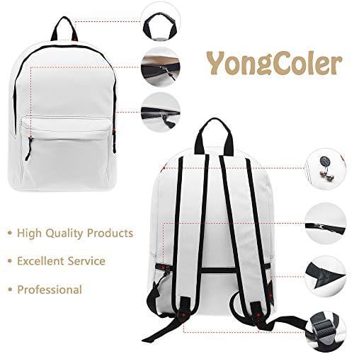Stylish School Backpack Bookbags College Bags Satchel Travel Bag Daypack (Pickleball Balls Colors Pattern)