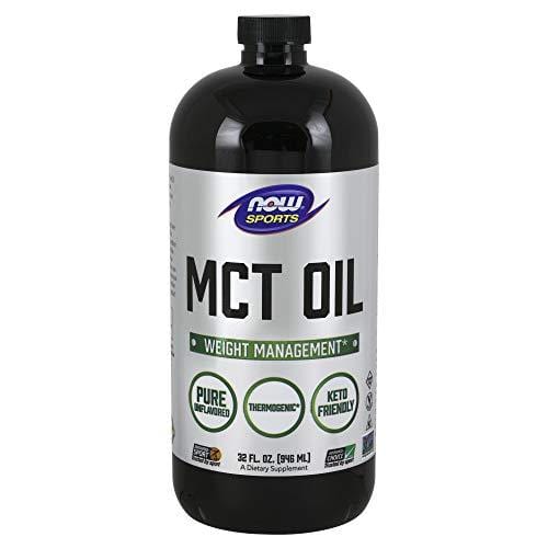 NOW Sports Nutrition, MCT (Medium-chain triglycerides)Oil, Liquid, 32-Ounce