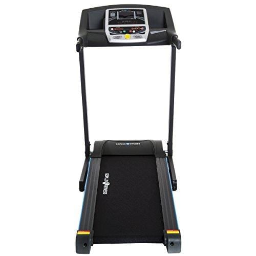 Goplus 2.25HP Folding Treadmill Electric Support Motorized Power Running Fitness Jogging Incline Machine g Fitness Jogging Incline Machine Fitness Jogging Incline Machine Black Jaguar Ⅱ(Classic)