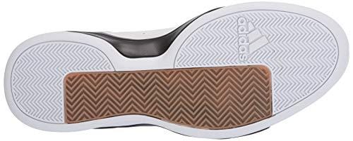 adidas Men's Pro Adversary Low 2019, White/Black/Grey, 9.5 M US