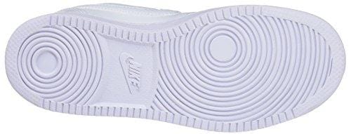 Nike Women's Ebernon Low Sneaker, White, 9 Regular US