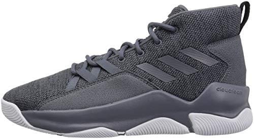 adidas Men's Streetfire Basketball Shoe, Onix/Black, 10.5 M US