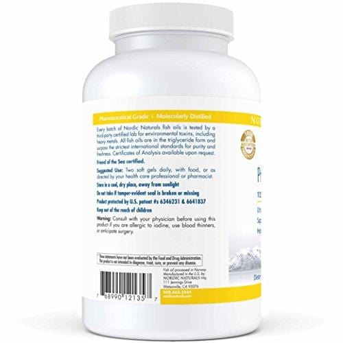Nordic Naturals ProOmega 2000-D - Fish Oil, 1125 mg EPA, 875 mg DHA, 1000 IU Vitamin D3, High-Intensity Support for Cardiovascular, Neurological, Eye, and Immune Health*, Lemon Flavor, 120 Soft Gels