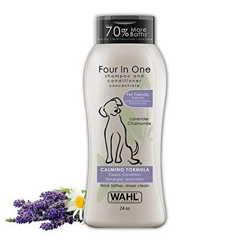 Wahl Pet/Dog 4-in-1 Lavendar Chamomile Shampoo and Conditioner