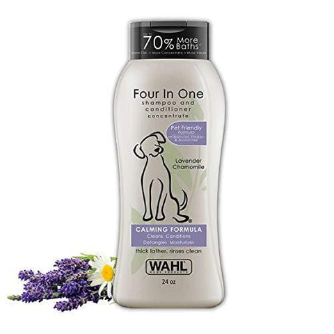 Wahl Pet/Dog 4-in-1 Lavendar Chamomile Shampoo and Conditioner