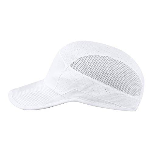 Unisex Summer Mesh Baseball Cap Outdoor Sport Breathable Mesh Golf Tennis Beach Hat Summer Cool Ventilation Quick Dry Sun Protection Hat Adjustable Snapback Visor Baseball Cap Hip-Hop Cap Trucker Hat