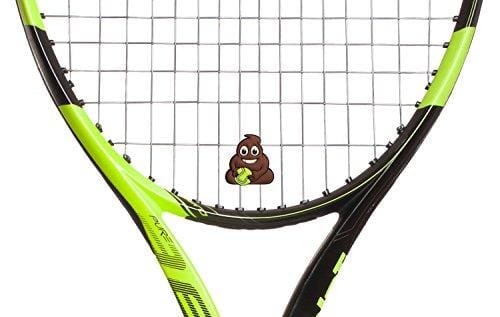 Racket Expressions Cute Turd Tennis Vibration Dampener 2-Pack