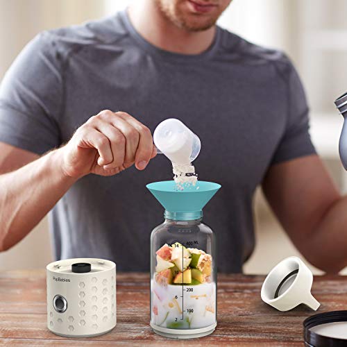 Portable Blender, PopBabies Personal Blender, Smoothie Blender. Rechargeable USB Blender
