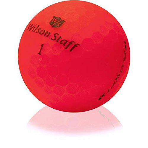Wilson Staff Duo Soft Optix Matte Red Golf Balls