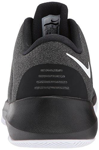 Nike Men's Air Versitile II Basketball Shoe, Black/White, 8.5 Regular US