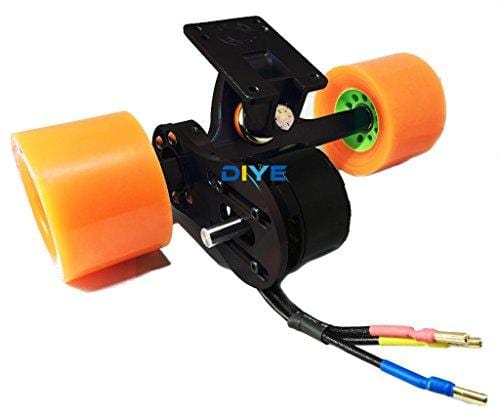 50mm Black DIY electric skateboard Motor Mount Kit (Caliber II Truck Compatible) [Premium] V2