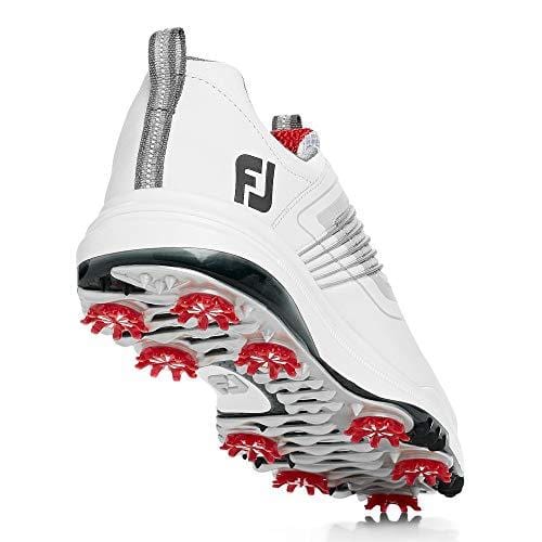 FootJoy Men's Fury Golf Shoes White 10.5 M Red, US [product _type] FootJoy - Ultra Pickleball - The Pickleball Paddle MegaStore