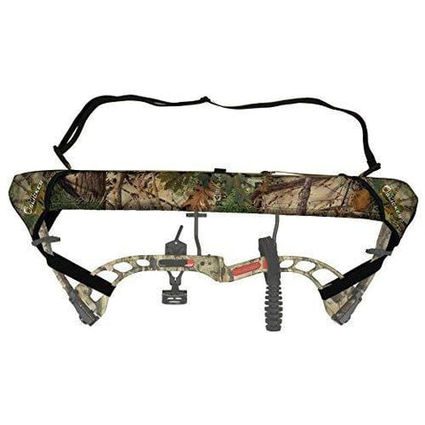 Slicker Weatherproof Bow Sling for Archery, Soft and Compact Bow Case for Hunting Gear Accessories, Cam and String Protector - Alpine Mountain Camo