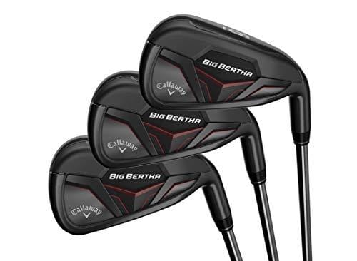 Callaway Golf 2019 Men's Big Bertha Iron Set (Set of 5 Total Clubs: 6-PW, Right Hand, KBS Max 90 Steel Shaft, Regular Flex) [product _type] Callaway - Ultra Pickleball - The Pickleball Paddle MegaStore