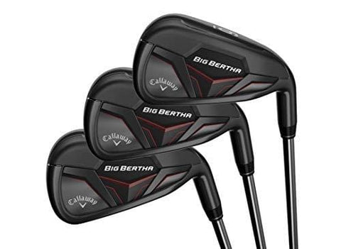 Callaway Golf 2019 Men's Big Bertha Iron Set (Set of 5 Total Clubs: 6-PW, Right Hand, KBS Max 90 Steel Shaft, Regular Flex) [product _type] Callaway - Ultra Pickleball - The Pickleball Paddle MegaStore