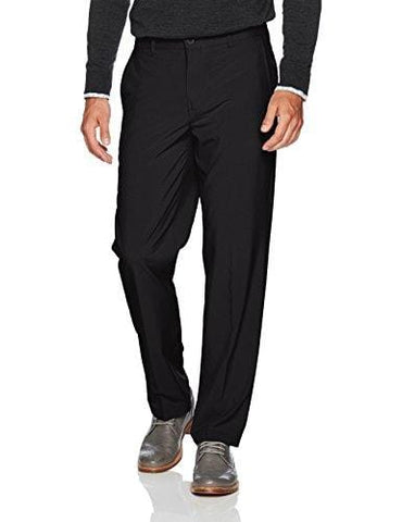 IZOD Men's Golf SwingFlex Straight Fit Pant, Black, 33W X 30L