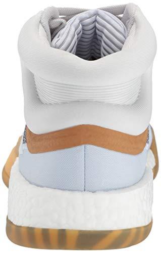 adidas Men's Marquee Boost, raw Indigo/White/aero Blue, 10 M US
