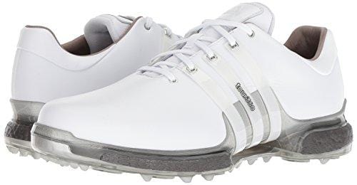 adidas Men's TOUR 360 2.0 Golf Shoe, White/Trace Grey, 12 M US [product _type] adidas - Ultra Pickleball - The Pickleball Paddle MegaStore