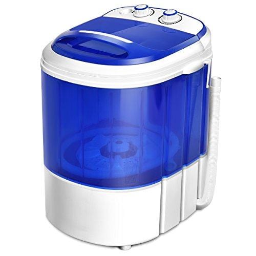 COSTWAY Mini Washing Machine, Portable Washer for Compact Laundry
