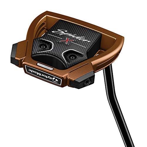 TaylorMade Golf Spider X Putter, Copper/White, #7 Hosel, Right Hand, 33"