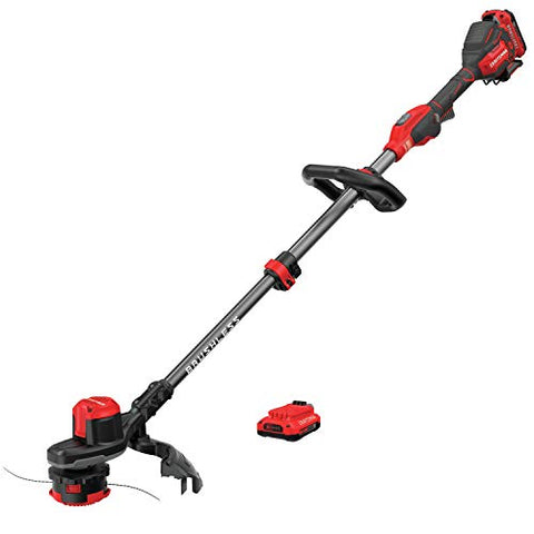 CRAFTSMAN V20 WEEDWACKER Cordless String Trimmer with Quickwind, 13-Inch (CMCST920D2)