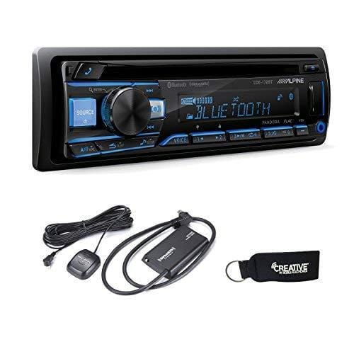 Alpine CDE-172BT CD Receiver with Bluetooth & SiriusXM Satellite Tuner