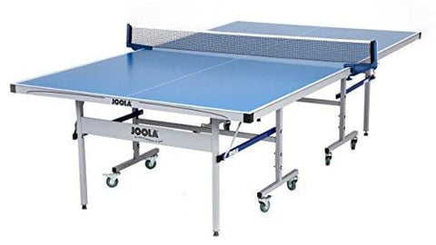 JOOLA NOVA - Outdoor Table Tennis Table with Waterproof Net Set - 10 Minute Easy Assembly - All Weather Aluminum Composite Outdoor Ping Pong Table - Tournament Quality - Indoor & Outdoor Compatible