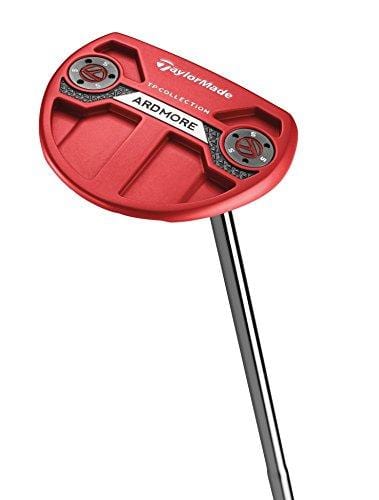 TaylorMade Golf Tour Preferred Red Collection Ardmore #7 Center Offset Super Stroke 33 IN Putter, Right Hand