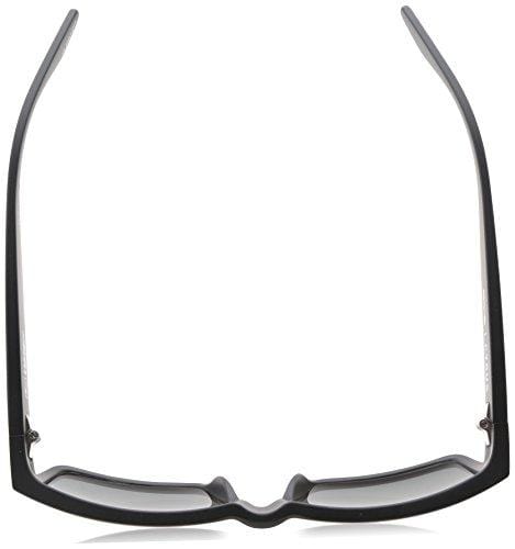 Spy Optic Men Cyrus Rectangular, Matte Black/Happy Gray/Green, 58 mm